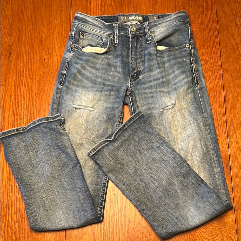 Men's Buckle Blue Jeans (Jake)